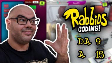 Rabbids Coding | schema 9, 10, 11, 12, 13, 14, 15 | tutti 3 stelle