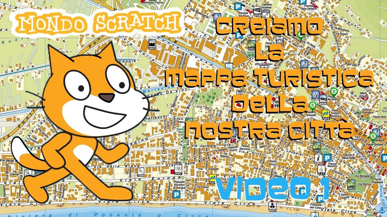 Creiamo la mappa turistica della nostra città con Scratch